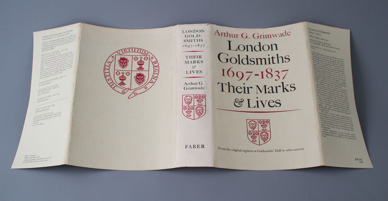 A Very Good First Edition of Arthur Grimwade's Silver and Gold Marks