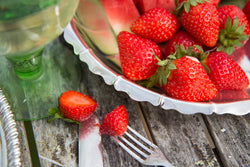 A Set of 4 Silver Strawberry Dishes, London 1835 by Robert Garrard