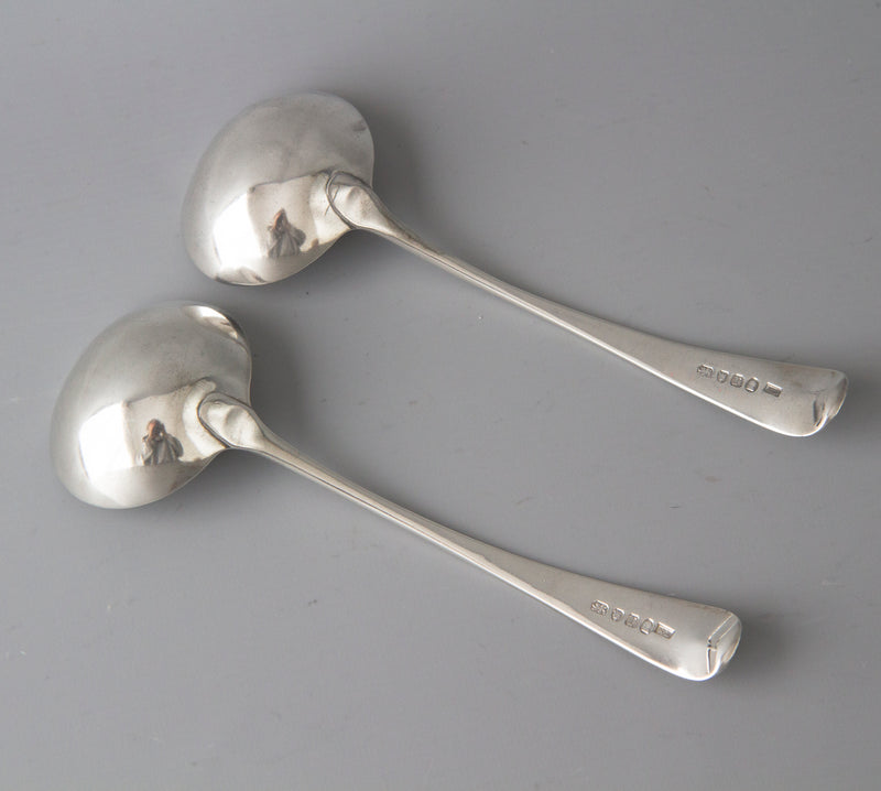 A Pair of Georgian Silver Ladles London 1792 by Thomas Northcote