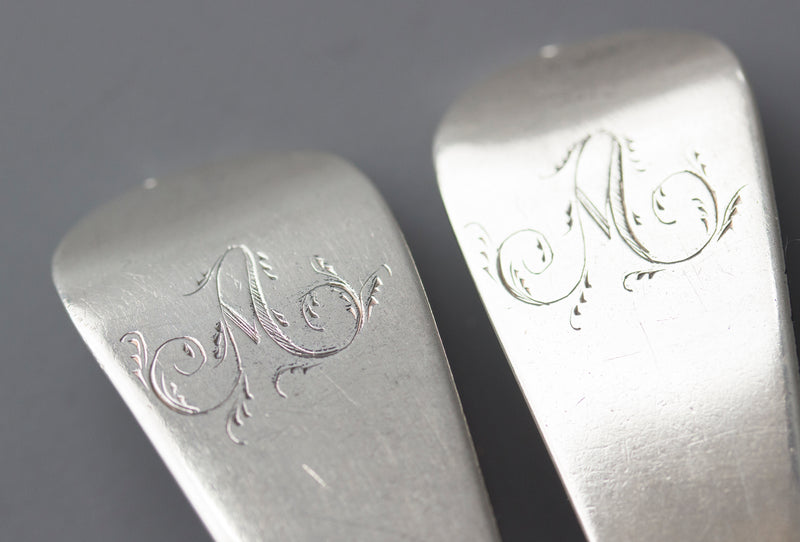A Pair of Georgian Silver Ladles London 1792 by Thomas Northcote