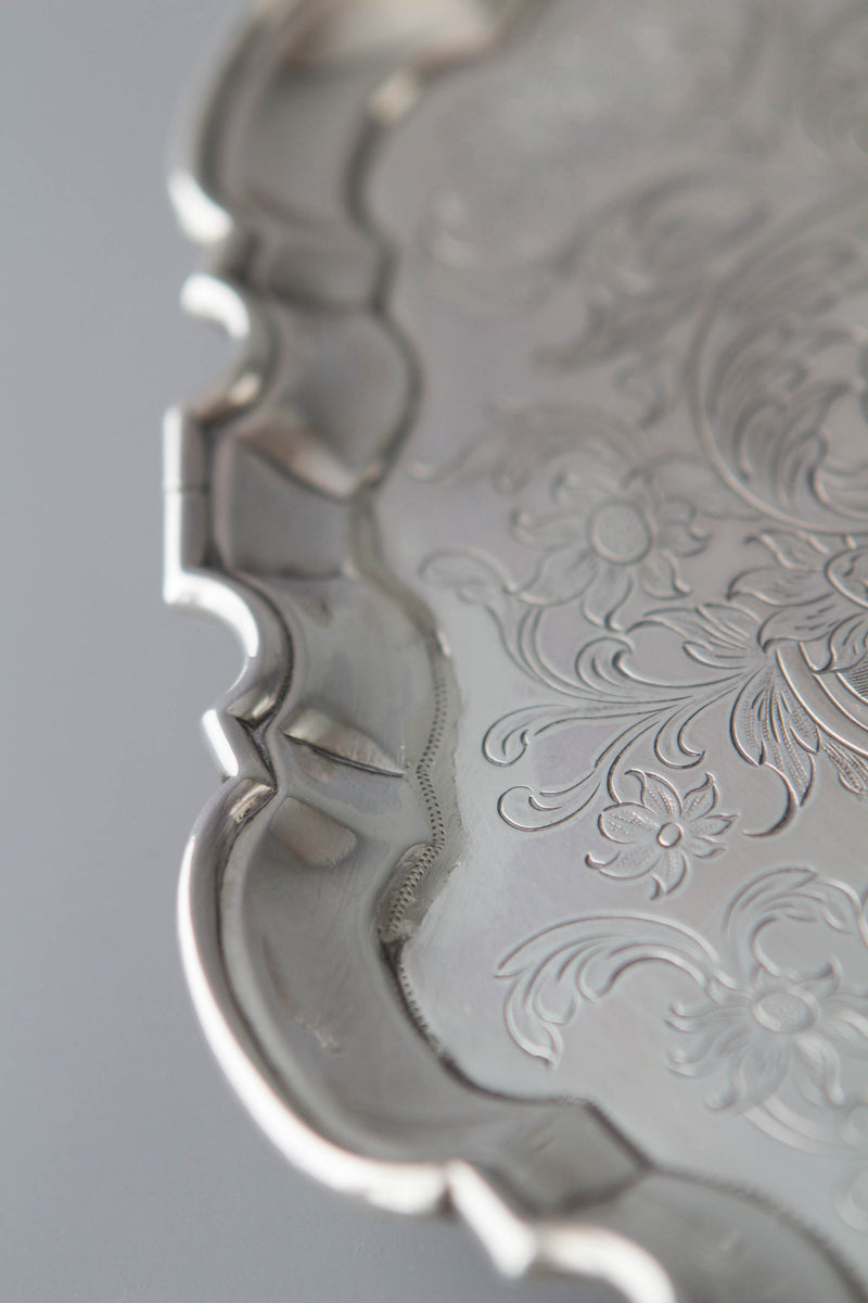 A Superb George II Silver Salver, John Luff London 1744