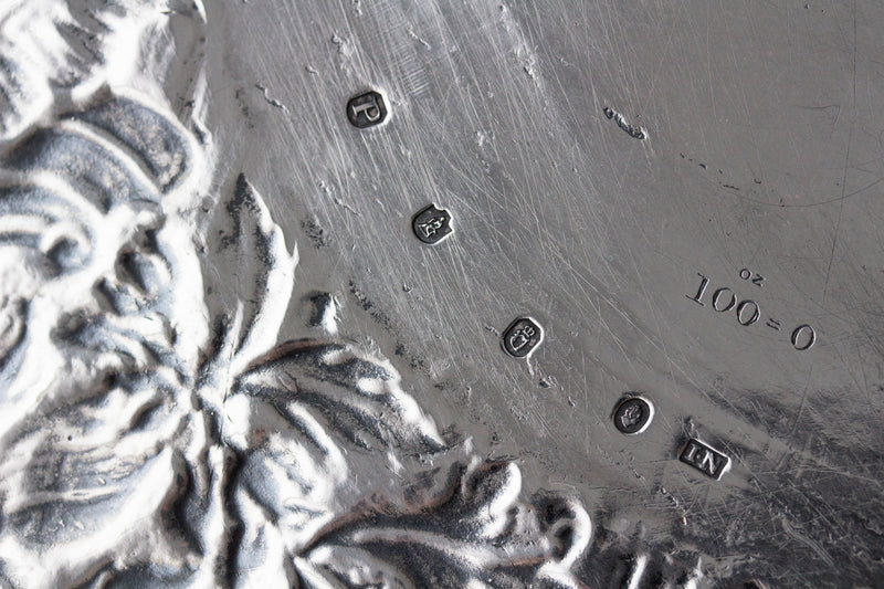 A Magnificent William IV Irish Silver Salver Dublin 1835