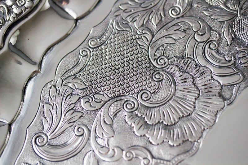 A Magnificent William IV Irish Silver Salver Dublin 1835