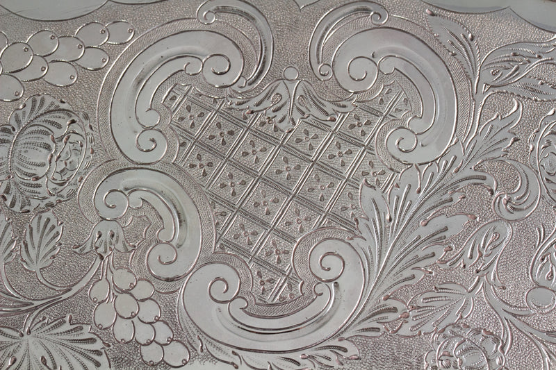 A George IV Silver Salver London 1828 by William Eley II