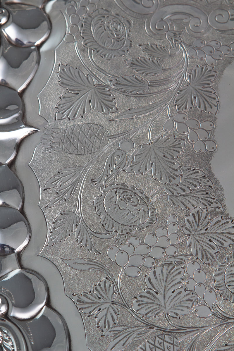A George IV Silver Salver London 1828 by William Eley II