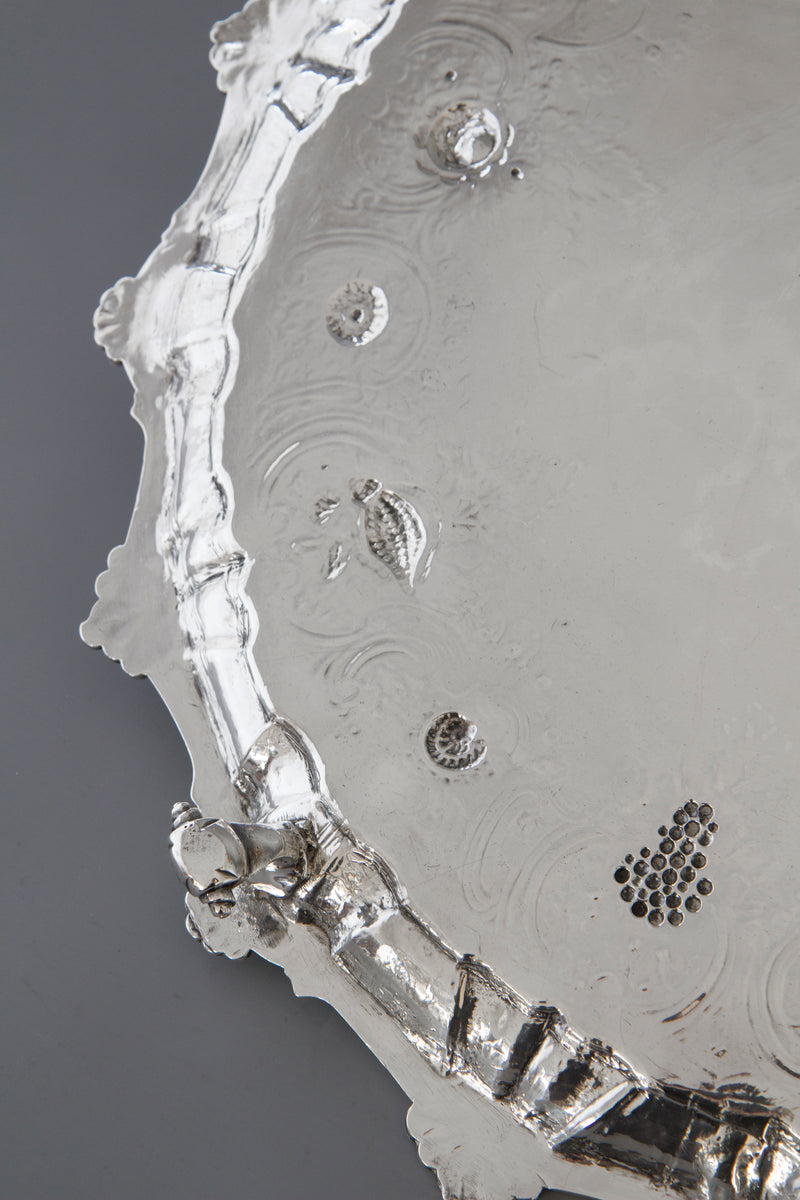 A Georgian Silver Salver/Tray London 1810 by William Pitts