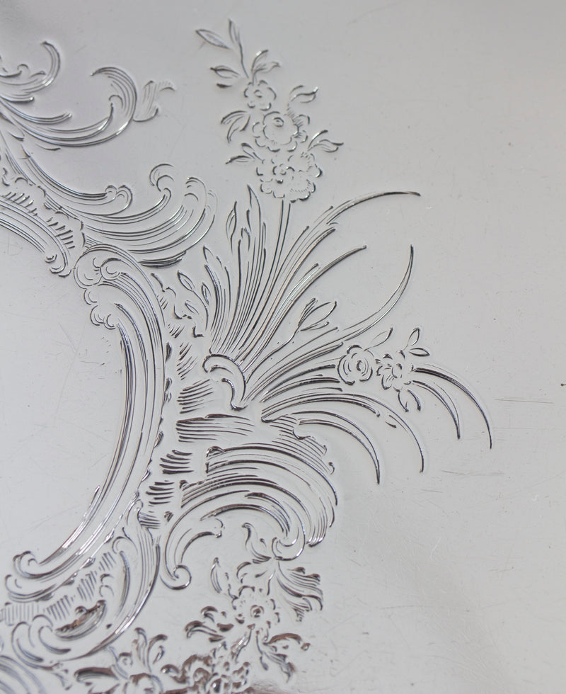A Georgian Silver Salver/Tray London 1810 by William Pitts