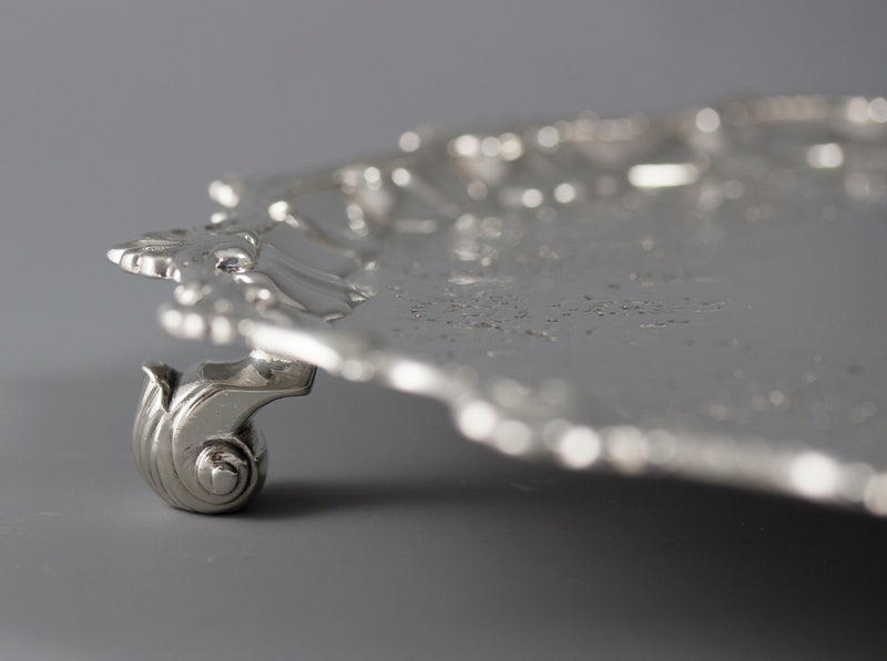 A George II Silver Salver London 1754 by William Peaston