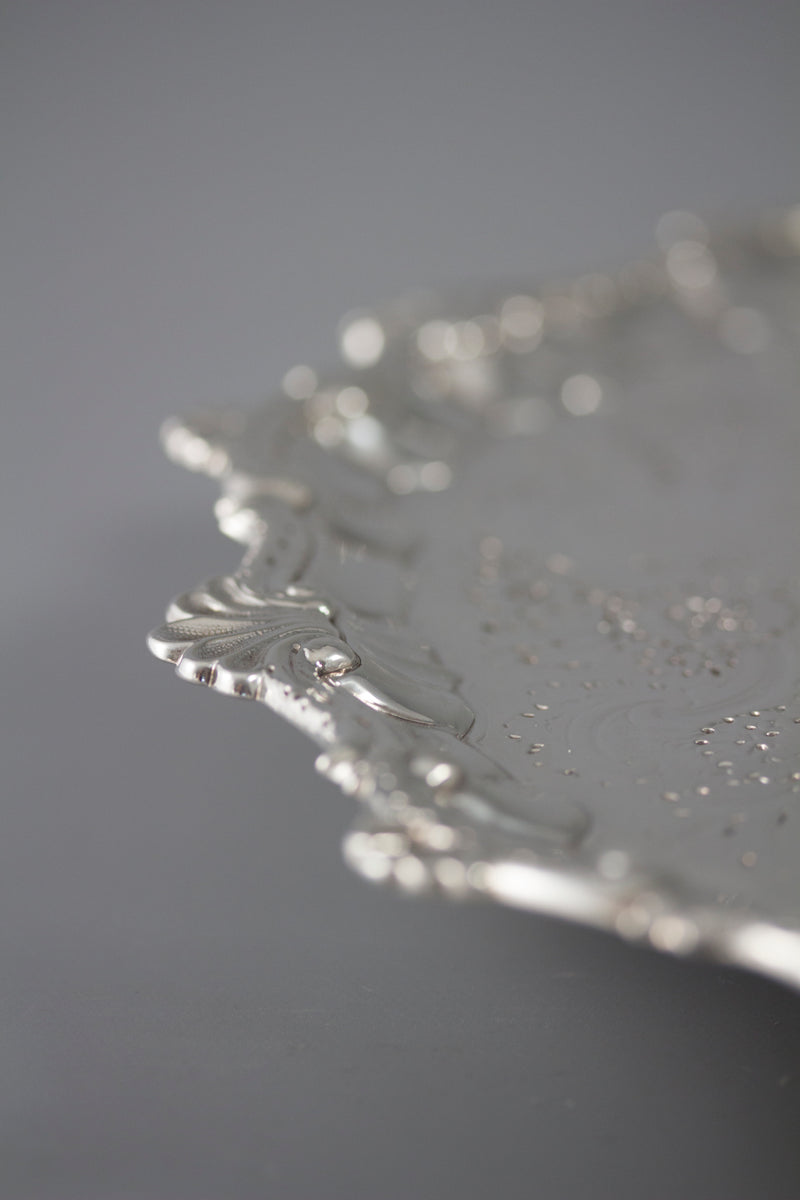 A George II Silver Salver London 1754 by William Peaston