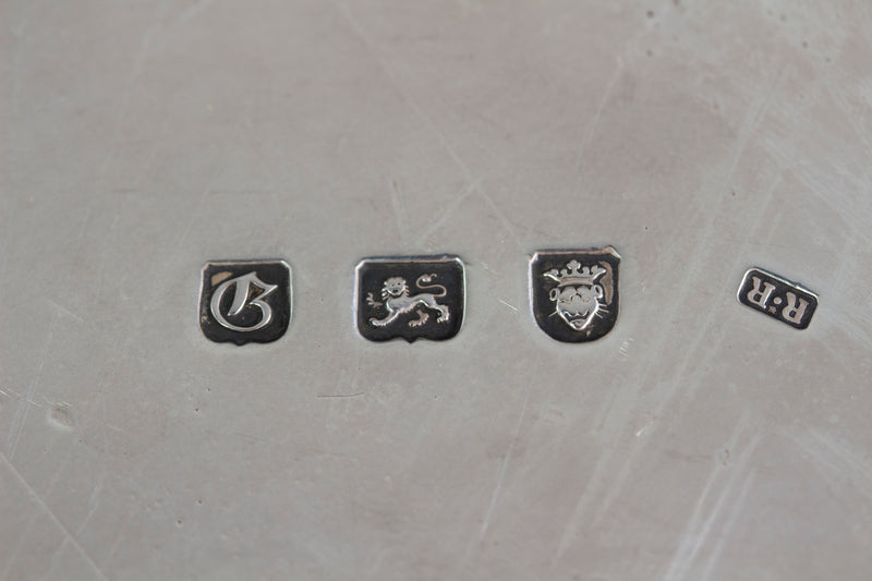 A Set of 3 George III Silver Salver or Trays, London 1762 by Richard Rugg