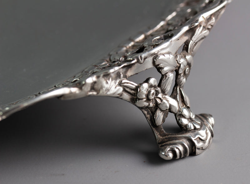 A Set of 3 George III Silver Salver or Trays, London 1762 by Richard Rugg