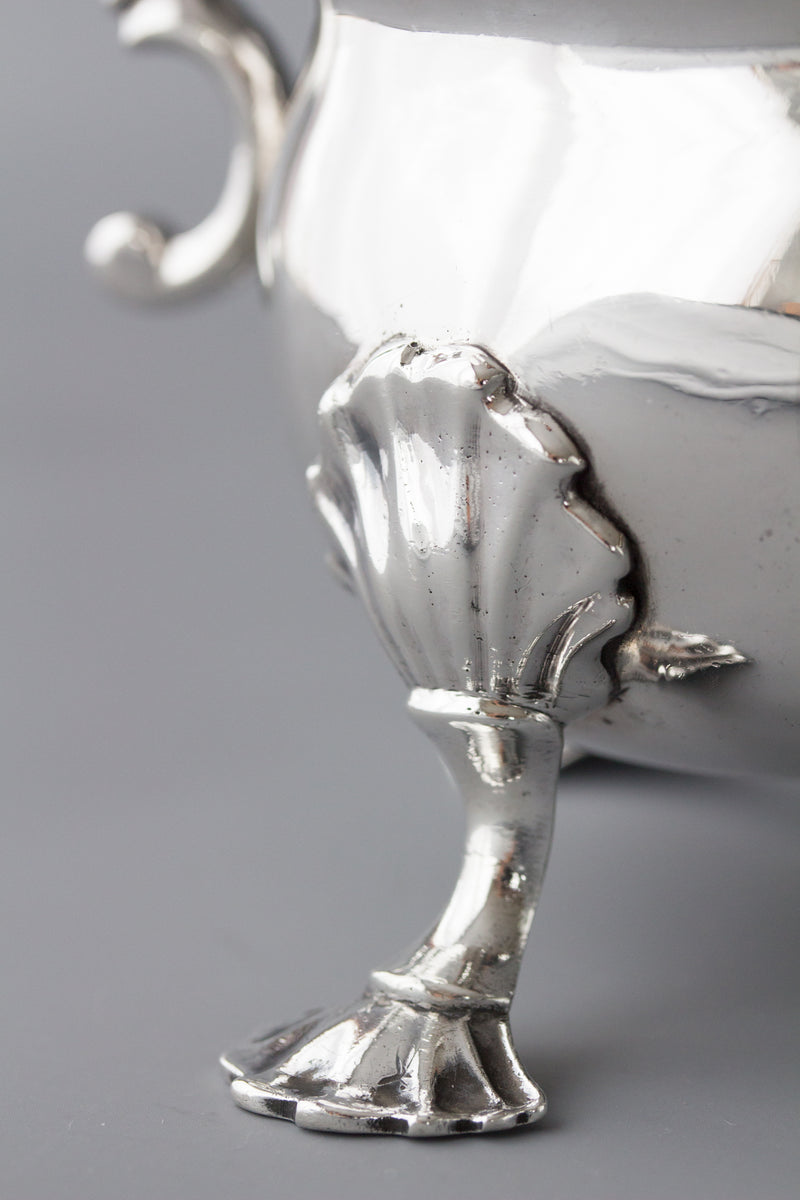 A Very Fine Pair of George II Silver Sauce Boats London 1752 by David Bell and Richard Mills