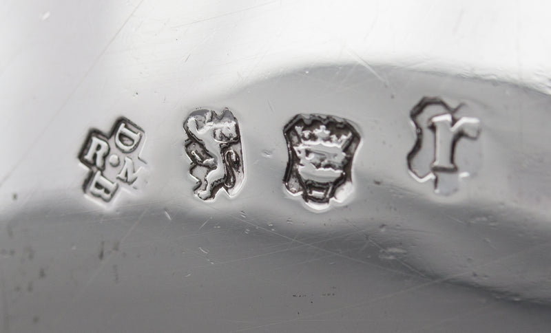 A Very Fine Pair of George II Silver Sauce Boats London 1752 by David Bell and Richard Mills