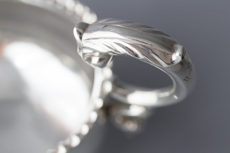 A Very Fine Pair of George III Silver Sauce Boats, London 1768 by W & J Priest