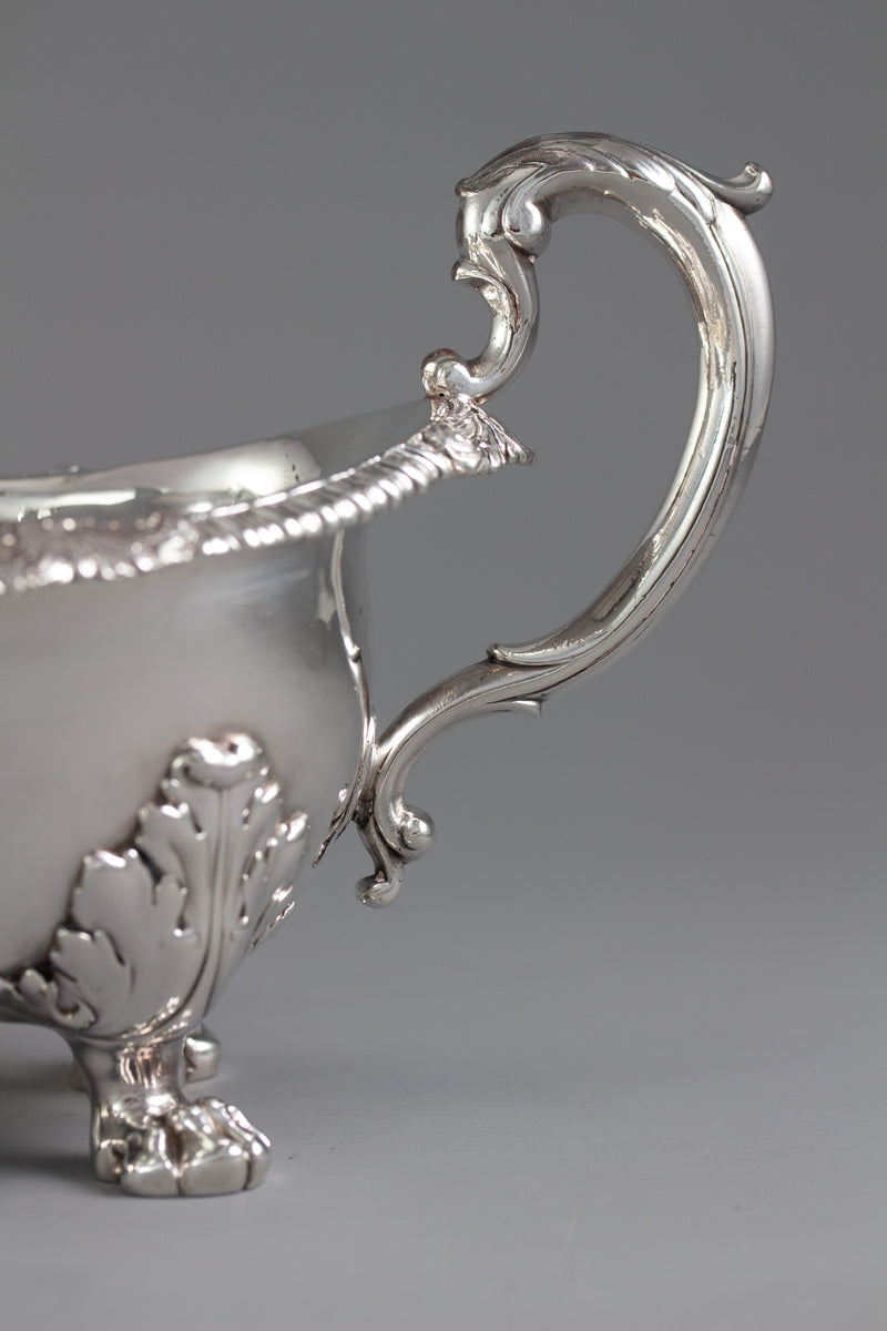 A Pair of George IV Silver Sauce Boats, London 1820 by Paul Storr