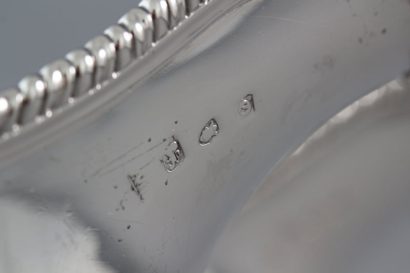 An Exceptional Pair of George III Silver Sauce Boats London 1771, William Skeen