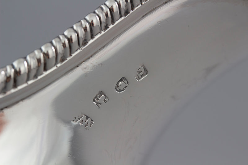 An Exceptional Pair of George III Silver Sauce Boats London 1771, William Skeen