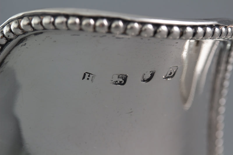 A Very Fine Pair of George III Silver Sauce Boats London 1777