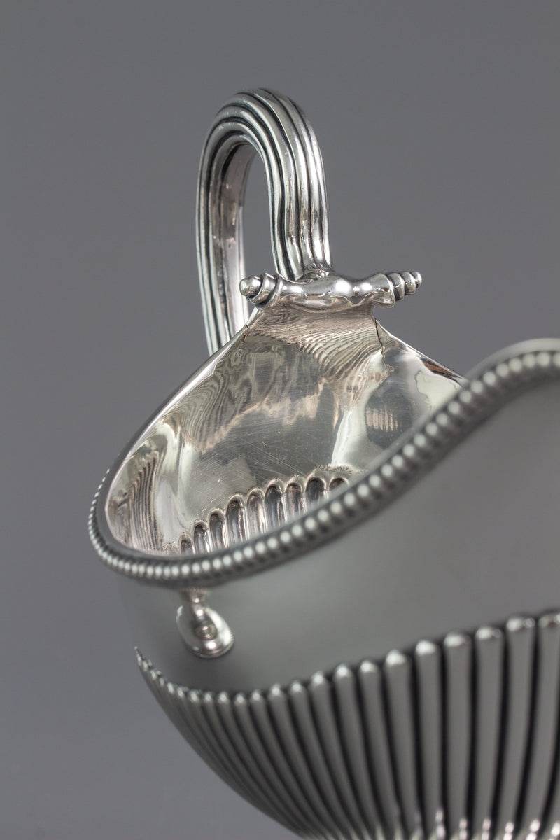 A Very Fine Pair of George III Silver Sauce Boats London 1777