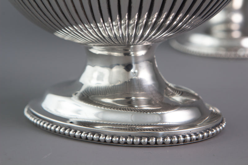 A Very Fine Pair of George III Silver Sauce Boats London 1777