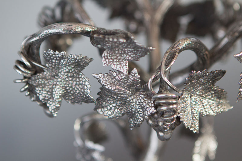 A Spectacular Late 19C Silver Plate Table Centrepiece Candelabra