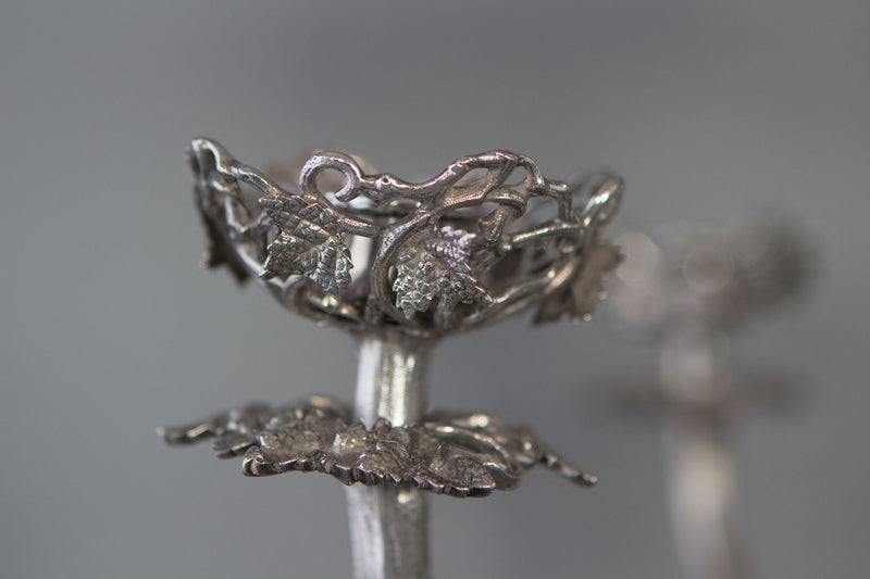 A Spectacular Late 19C Silver Plate Table Centrepiece Candelabra
