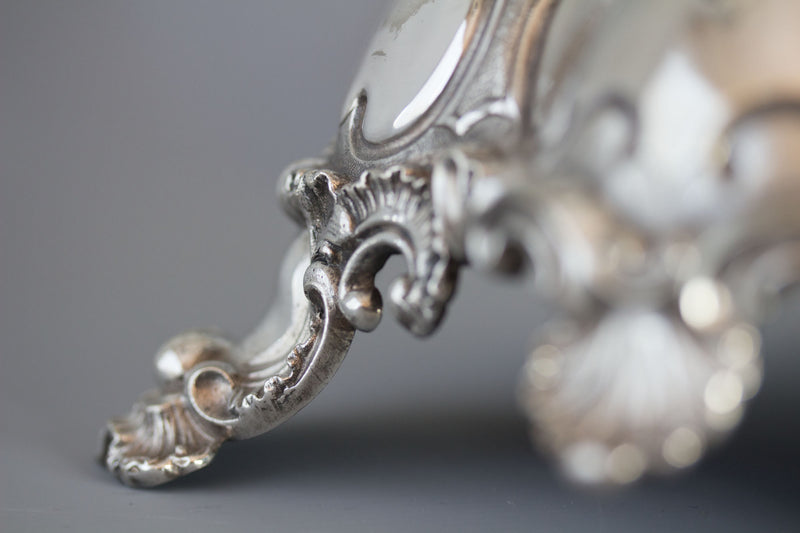 A Spectacular Late 19C Silver Plate Table Centrepiece Candelabra