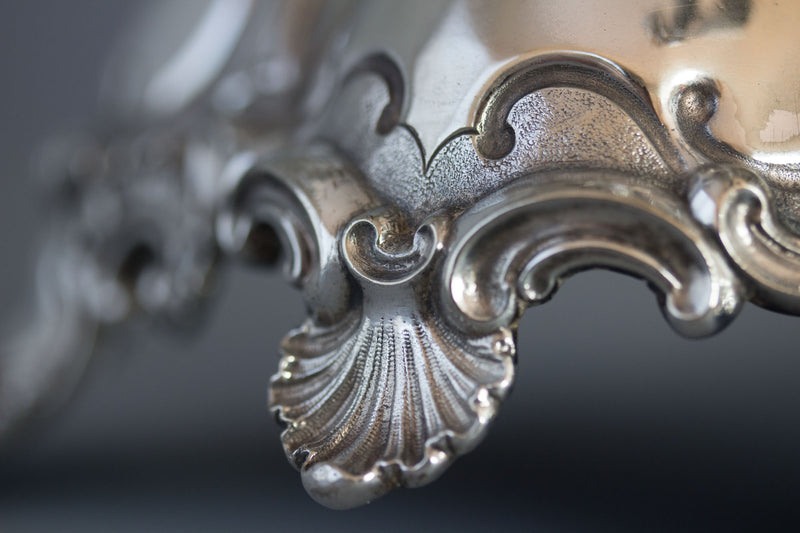 A Spectacular Late 19C Silver Plate Table Centrepiece Candelabra