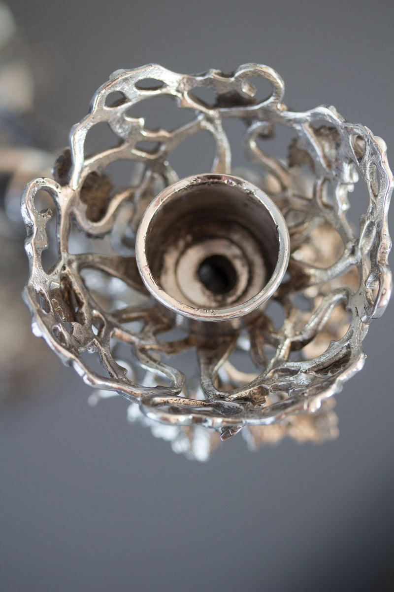 A Spectacular Late 19C Silver Plate Table Centrepiece Candelabra