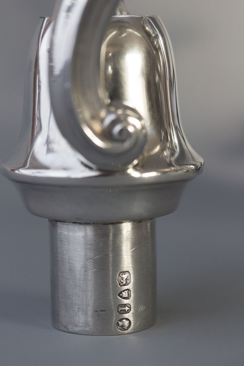 A Very Imposing Pair of Victorian Silver Candelabra London 1874