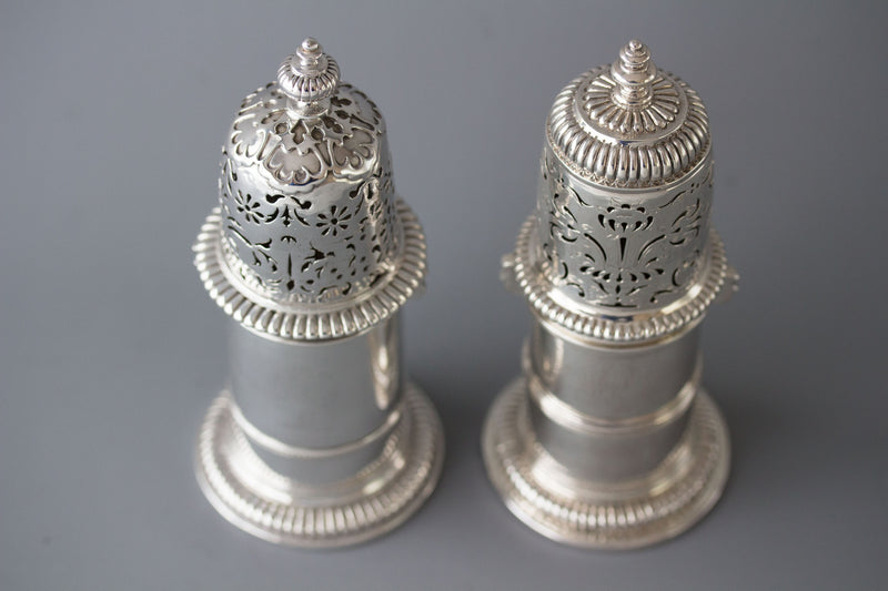 A very rare William III britannia silver lighthouse caster, London 1698 by Joseph Ward