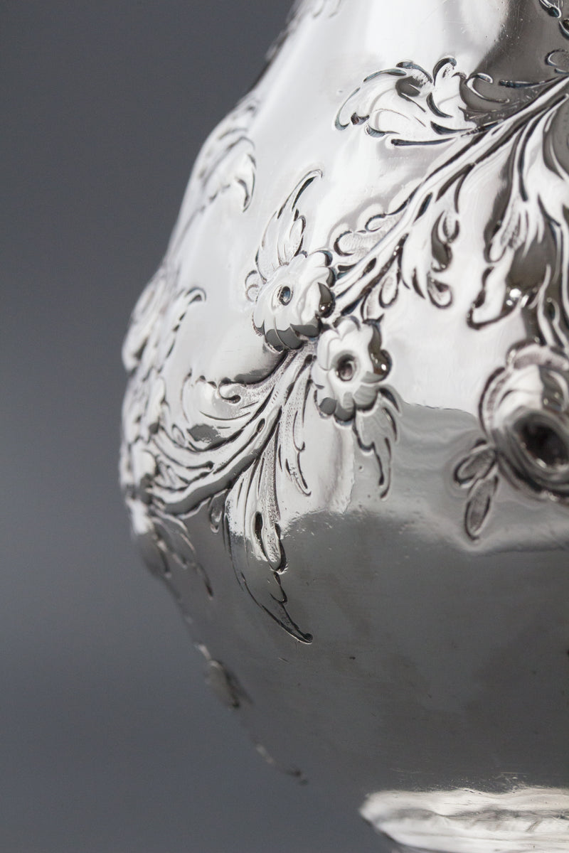 A Georgian Silver Coffee Pot London 1770 by Walter Brind