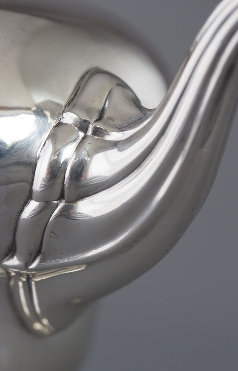 A George II Scottish Silver Teapot, by Edward Lothian, Edinburgh 1749
