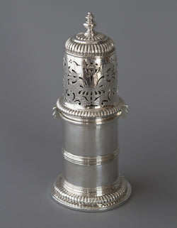 A very rare William III britannia silver lighthouse caster, London 1698 by Joseph Ward