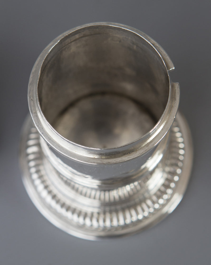 A very rare William III britannia silver lighthouse caster, London 1698 by Joseph Ward