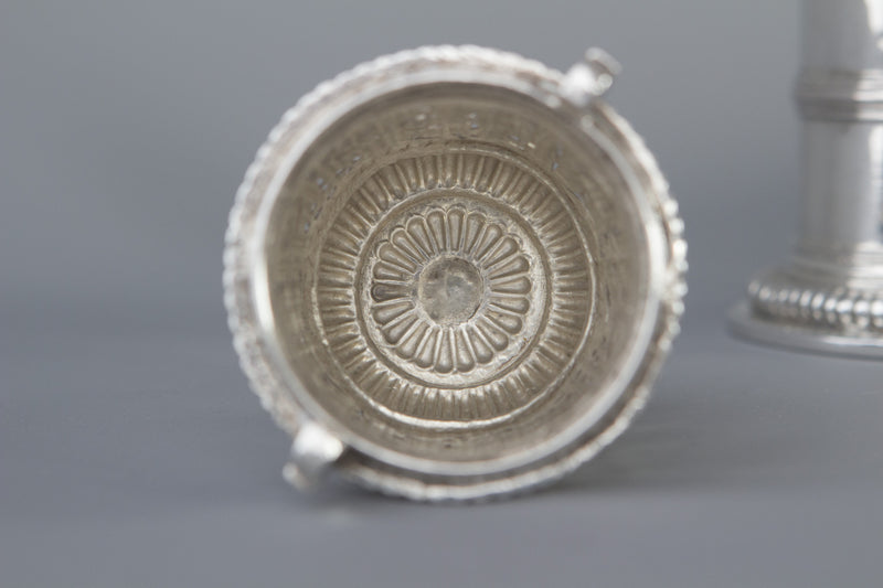 A very rare William III britannia silver lighthouse caster, London 1698 by Joseph Ward