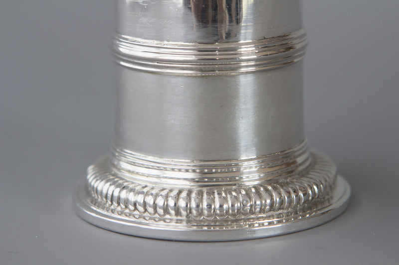 A very rare William III britannia silver lighthouse caster, London 1698 by Joseph Ward