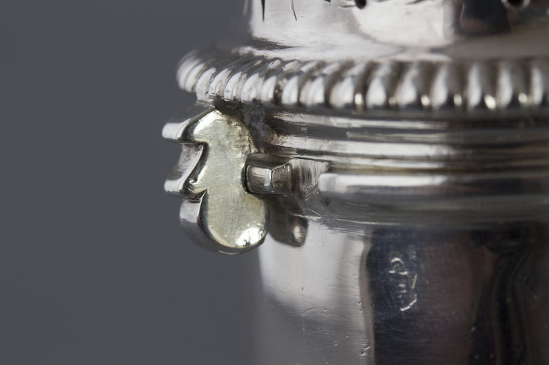 A very rare William III britannia silver lighthouse caster, London 1698 by Joseph Ward