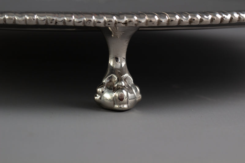A Pair of George III Silver Waiters or Trays London 1775 by John Carter