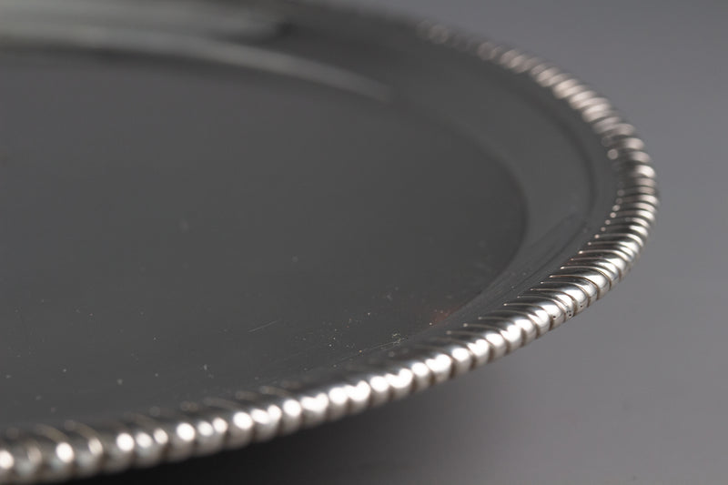 A Pair of George III Silver Waiters or Trays London 1775 by John Carter